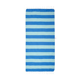 Carnival Towel Mint & Royal Blue