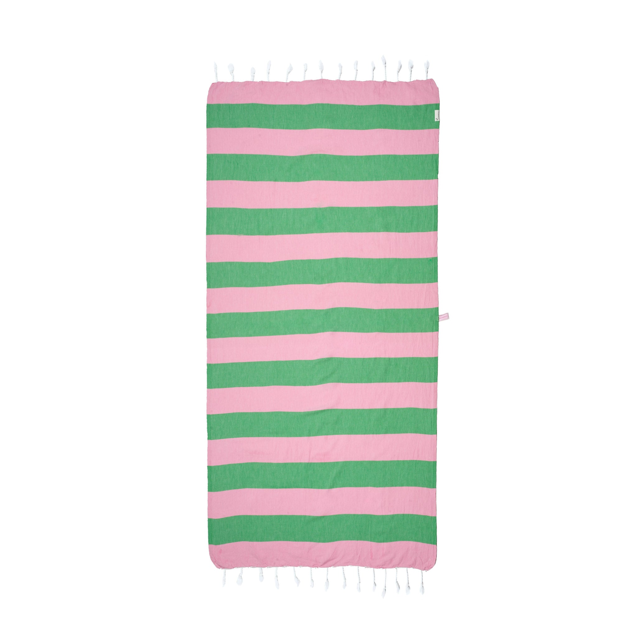Carnival Towel Flamingo Pink & Green