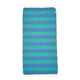 Carnival Towel Royal Blue & Sea Green