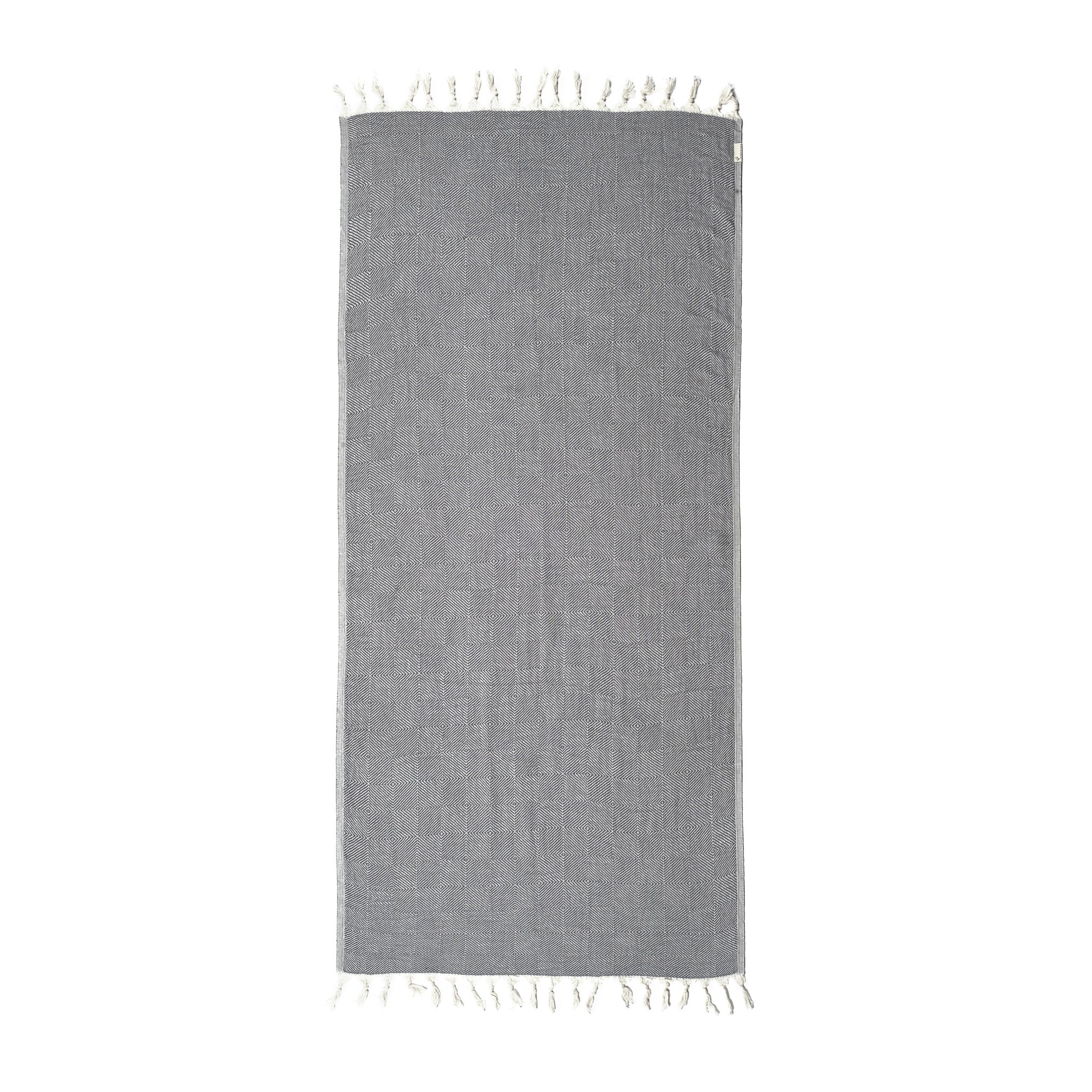 Trocadero Towel Charcoal Grey & Silver Grey