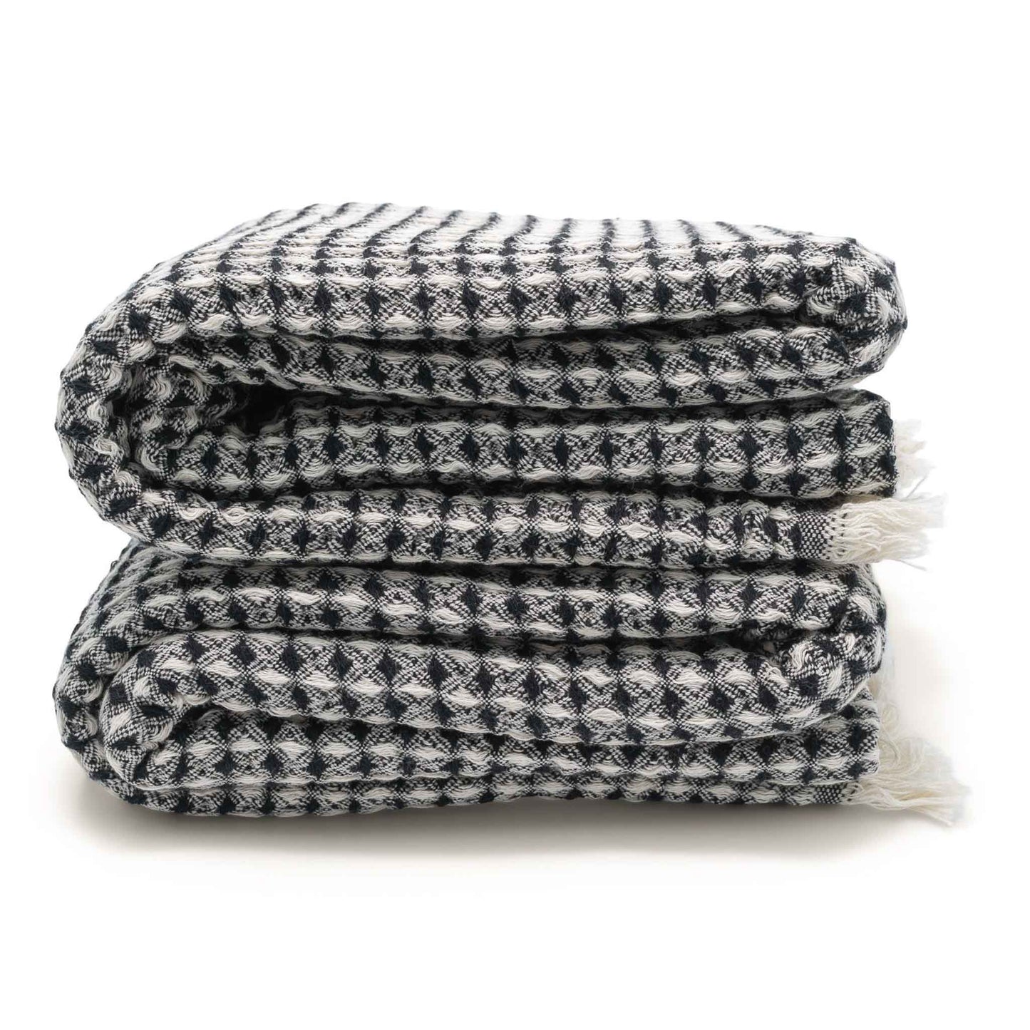 Bruges Towel Black & White - HAMAMINGO