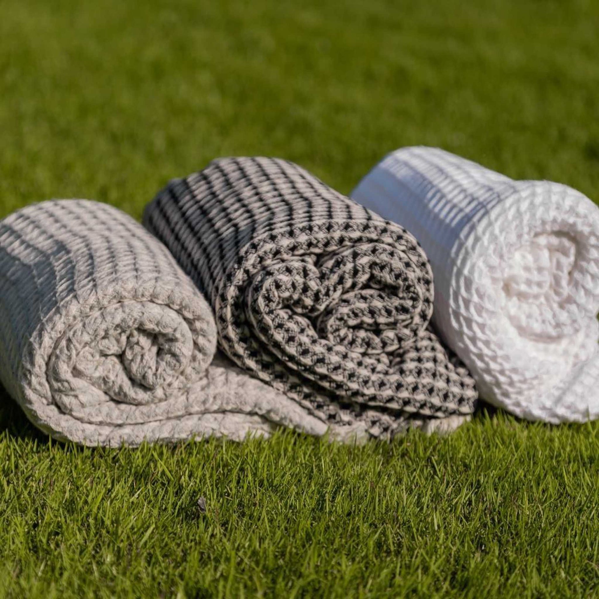 Bruges Towel Pure White - HAMAMINGO