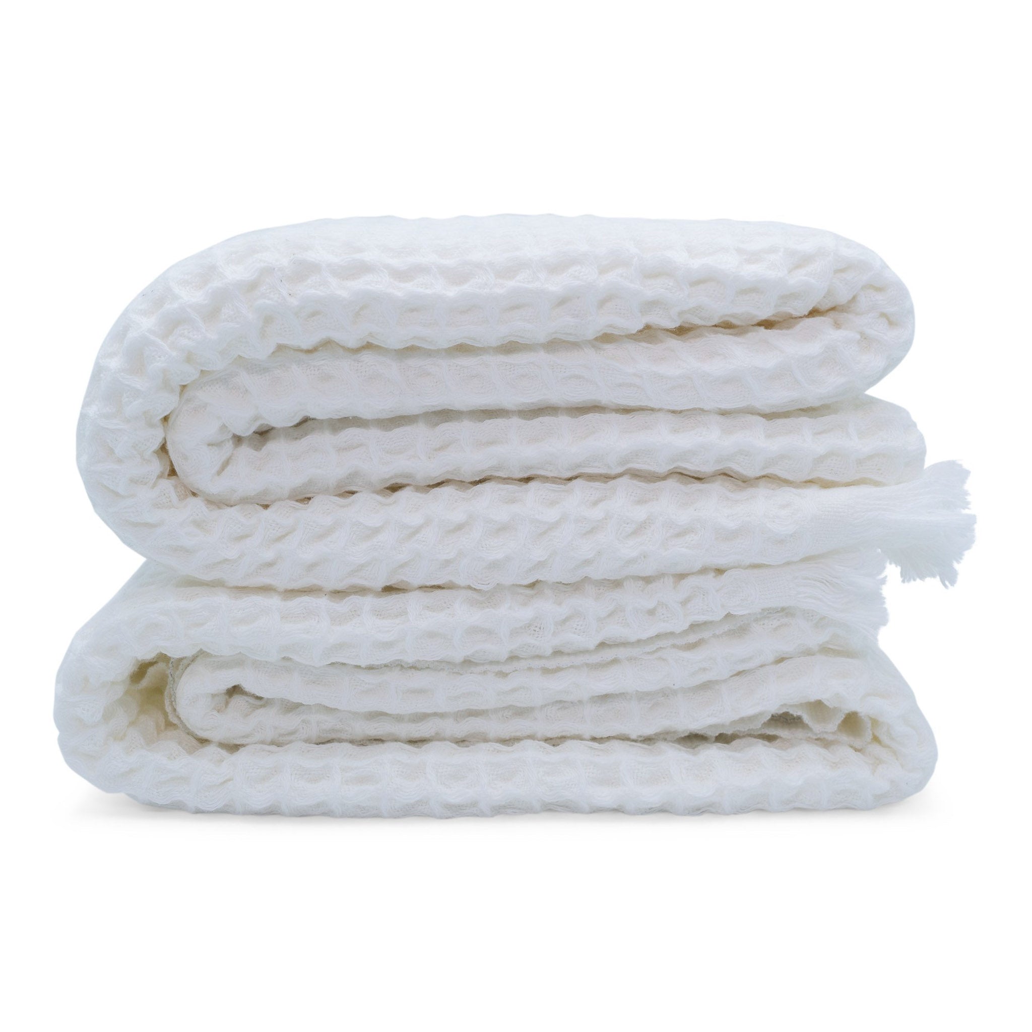 Bruges Towel Pure White - HAMAMINGO