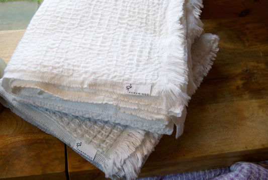 Bruges XL Silver Grey & White - HAMAMINGO