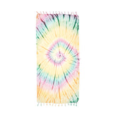 Coachella Towel Multicolour Tie Dye
