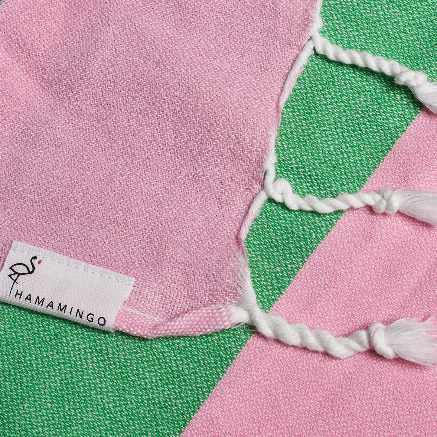 Mini Flamingo Pink & Green - HAMAMINGO