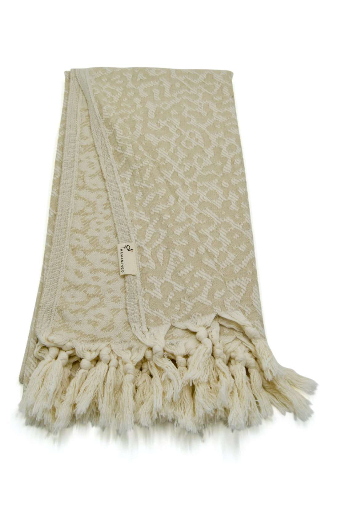 Narnia Blanket Scarf Champagne - HAMAMINGO