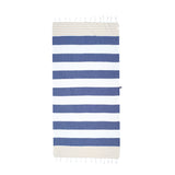 Nautical Towel Navy Blue & Beige