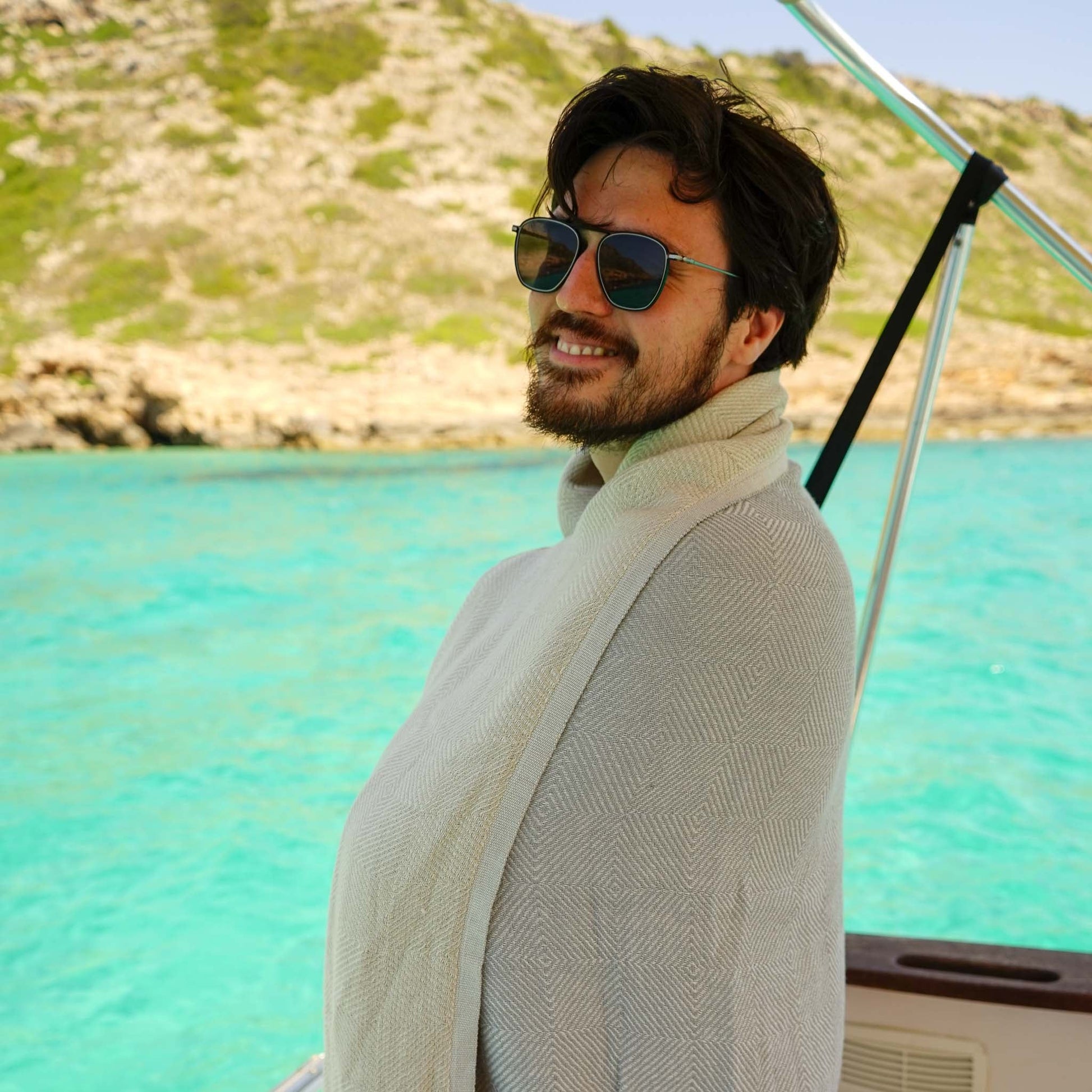 Trocadero Beige and Silver Grey - HAMAMINGO