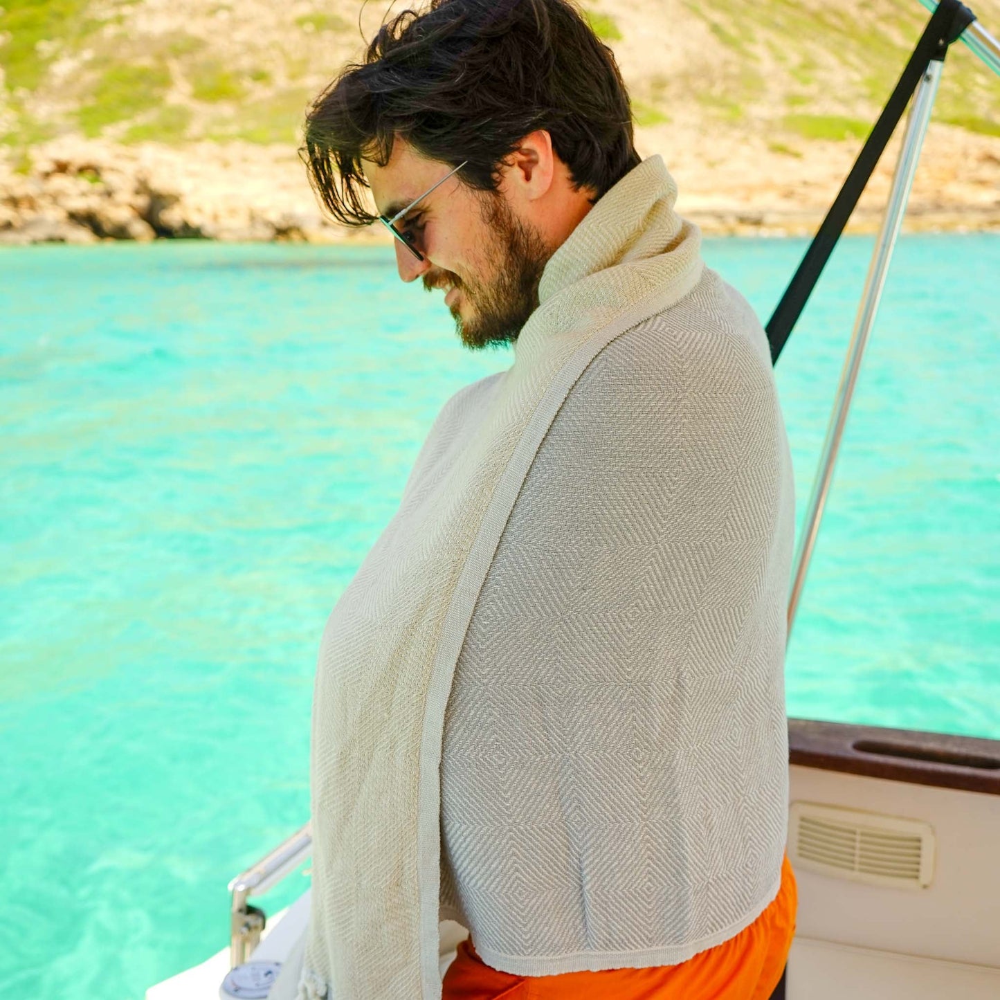 Trocadero Beige and Silver Grey - HAMAMINGO