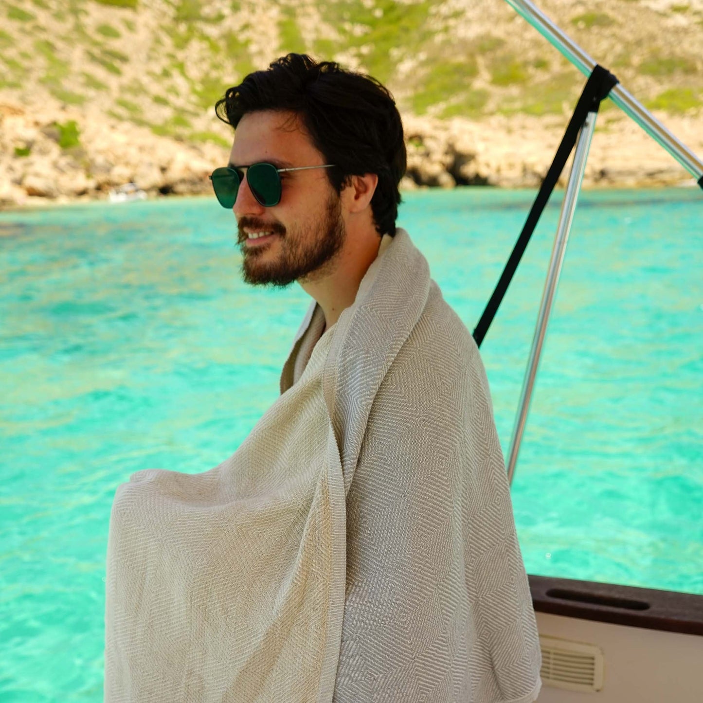 Trocadero Beige and Silver Grey - HAMAMINGO