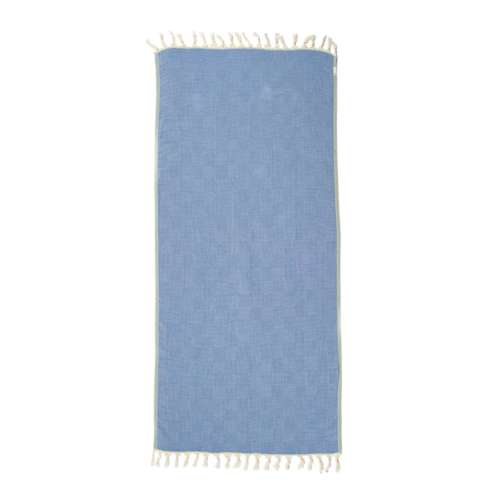 Trocadero Denim Blue and Olive Green - HAMAMINGO