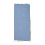 Trocadero Towel Denim Blue and Olive Green