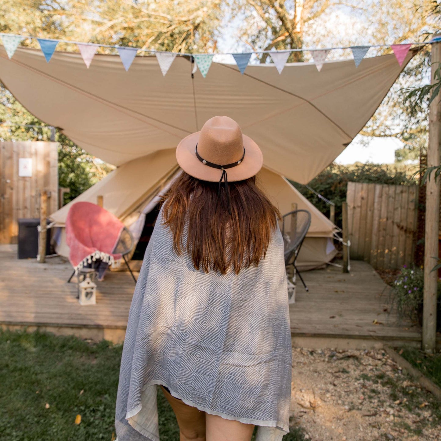 Trocadero Towel Charcoal Grey & Silver Grey - HAMAMINGO